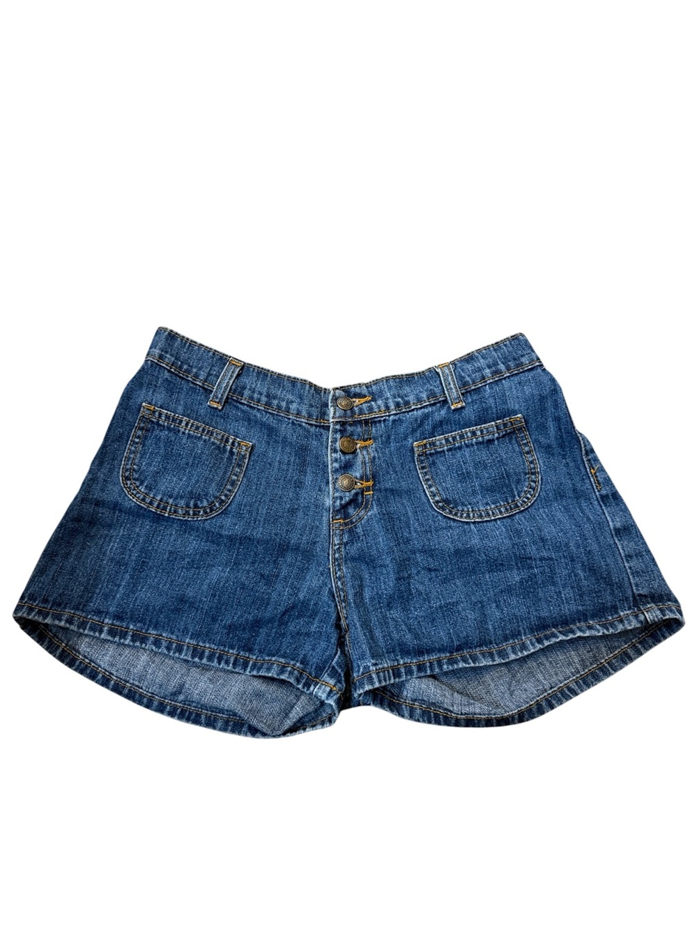 Jordache High Waist Button Fly Denim Shorts Medium Wash Size‎ 9/10 Y2K